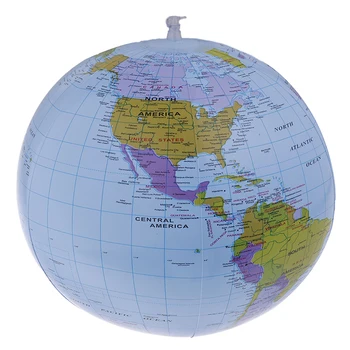 40 см надуваем свят глобус преподава образование география карта играчка дете плаж топка география играчка хубаво образователни играчки за студенти